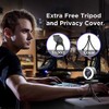 Webcam Streaming Gaming, 2K Web Cam 1080P HD USB 3.0
