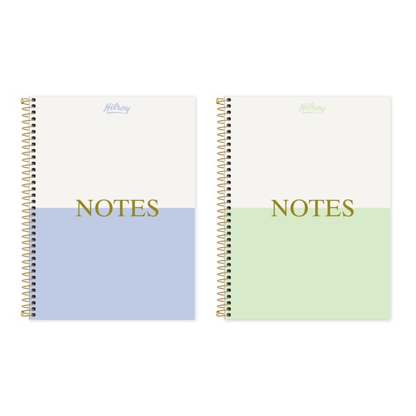 Hilroy Happy Notebook, 7.87" x 10.83", 160 Ruled, Perforated Pages/80