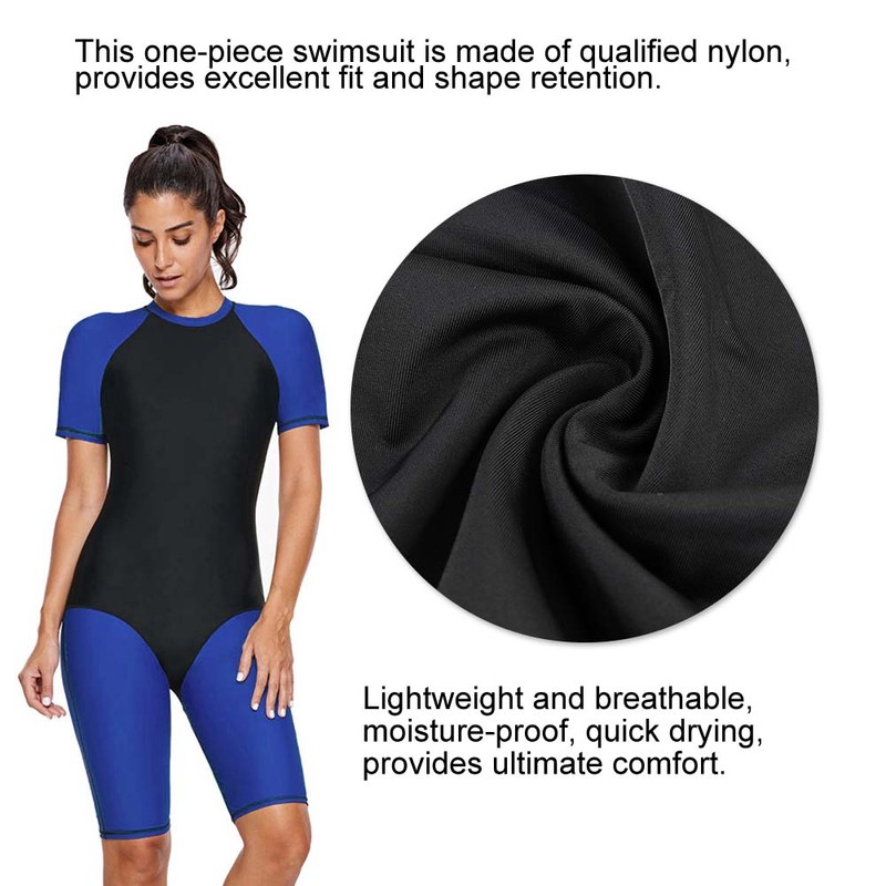 Scuba One piece Diving Snorkeling Wet Suit Short Sleeve Fast