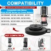 Outer Bowl Lid for Ninja Creami nc301 Ice Cream Maker,