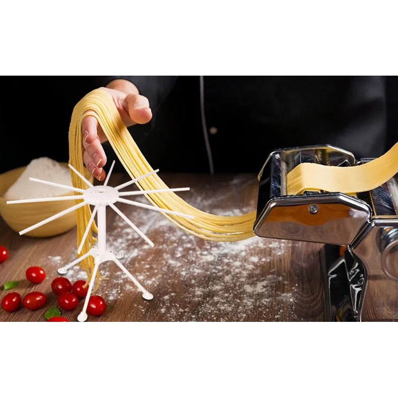 Penelife Pasta Dryer with 10 Extendable Arms - Foldable Pasta