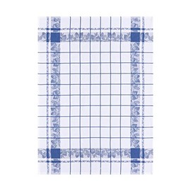 Le Jacquard Francais Towel Strawberry Cotton, Cotton, Bleu de France, 60 x 80 cm