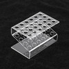 【P14】Transparent Acrylic Pen Holder Stationery Store storage organizer:_6 hole 13*12.8*8cm