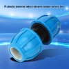 4 Pcs 25Mm Water Pipe Connector, PE Plastic 25mm to