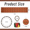Kuscul 6 Pcs African Printed Outfits for Women with African