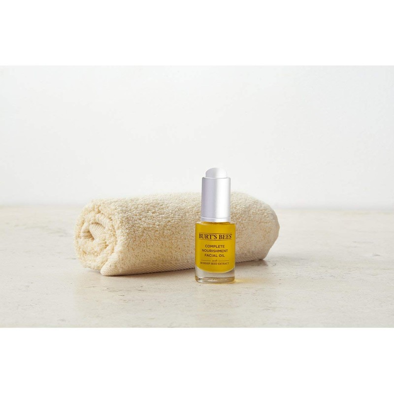 Burt's Bees Complete Nourishment Facial Oil, 15 mL (packaging may
