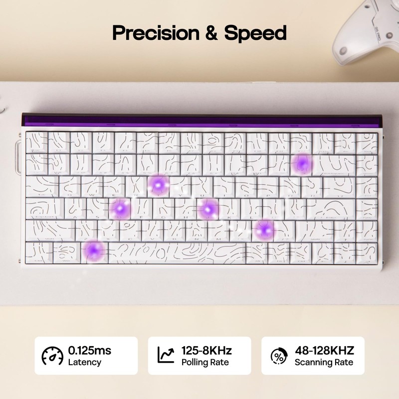EPOMAKER Aula Hero84 HE Wired Hall Effect Keyboard with RGB