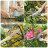 Premium garden shears, meperez pruning scissors gardening tools, pruners for