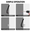 Batheidon Set of 4 hooks for acoustic panels, coat hooks,