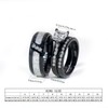 lvrong Couple Rings His Her Wedding Ring for Him and