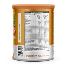Golden Milk Polvo de Leche Dorada + Cúrcuma + Canela + MCT + Vitaminas: A, C, D, B1, B2, B3 y B6 | Lata de Golden Milk con 400g | Suplemento