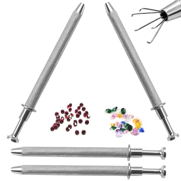 OdontoMed2011 Set of 4 Pieces 5 Prongs Jeweler's Pick Up