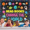 Outer Space Bulletin Board Set Read Books Change The World