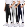 PURE CHAMP 3 Pack Boys Sweatpants Mesh Lightweight Kids Clothes