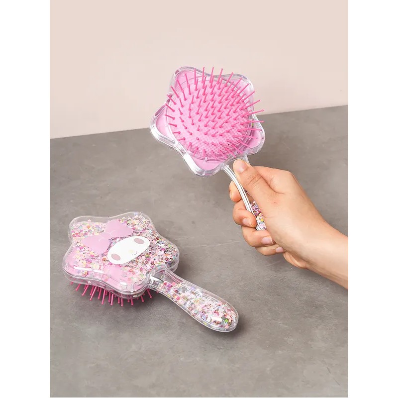 DAISO My Melody Glitter Hair Brush