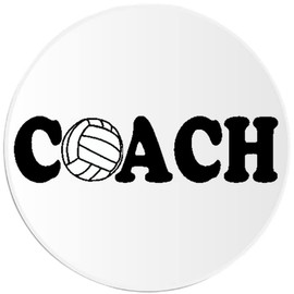 Water Polo Coach - 100 Pack Circle Stickers 3" x 3" - Athlete Sports Team