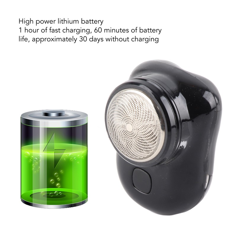 Electric Beard Trimmer Mini Portable Automatic Electric Beard Cutter Clipper