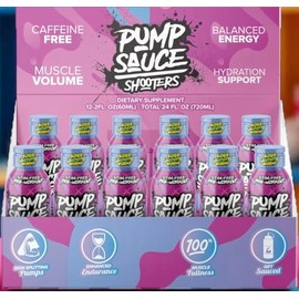Pump Sauce Gusanos Goma Shooters Botellas Paquete Pre Entrenamiento Cafeína Líquido Espectro Completo Gluten Vegano Cero Azúcar