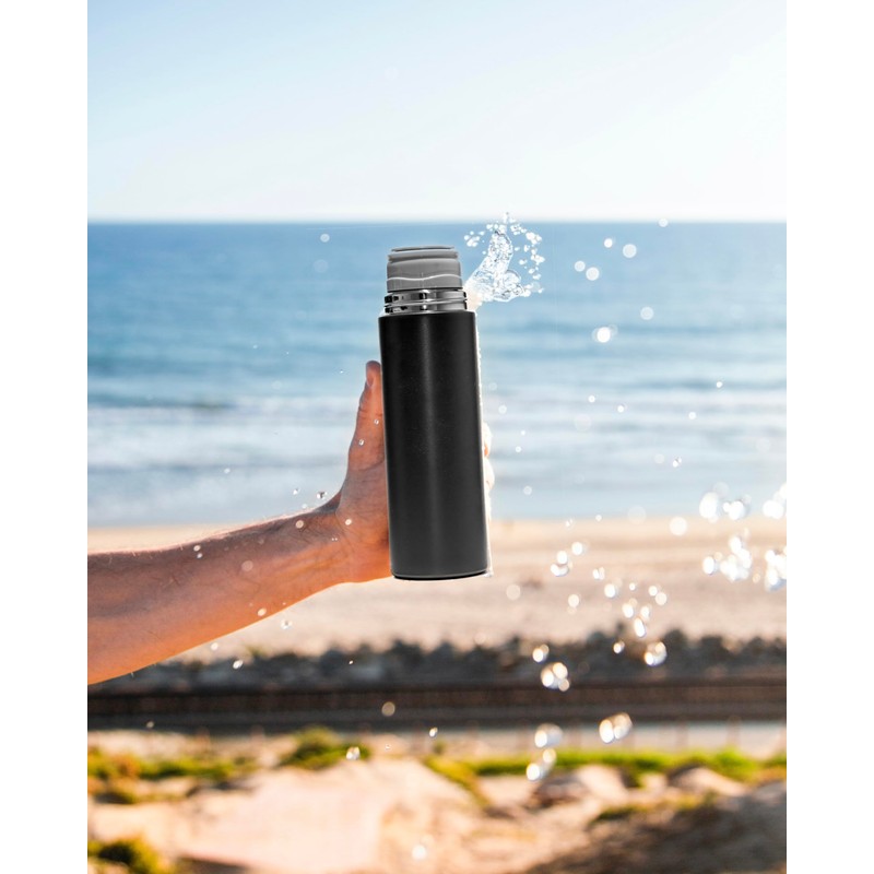 Vacuum Insulated Flask with Cups for Hot or Cold Drinks