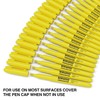 INTUNO Yellow Highlighters, 120 Count, Chisel tip, Suitable for Office