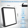 Defurhome LED Ceiling Light,18W 1500LM,100W Equivalent,5000K Daylight White,Waterproof IP54,Flush Mount,