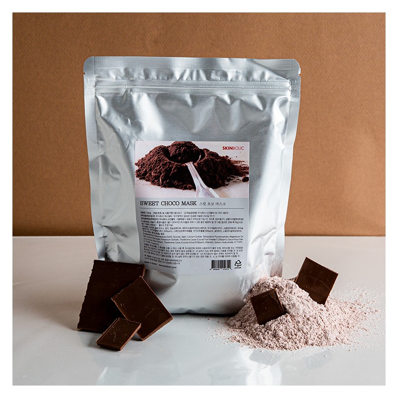 Skinbolic Sweet Choco Mask 500g Cacao Ingredient Anti-Aging Antioxidant Moisturizing