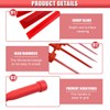 Tuxihapp 4PCS Plastic Chisel Scraper Set, Non-Marring Plastic Scraper Tool