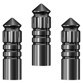 Mission Darts Unisex - Adult Mission F-Protect Dart Flight Protector, Gun Metal Grey, 1 Set (3)