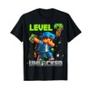 Level 7 Unlocked Funy Birthday Boy Pixel Gamer 7th Birthday