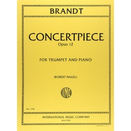 ブランド: 演奏会用小品 第2番 Op.12/インターナショナル・ミュージック社/トランペットとピアノ