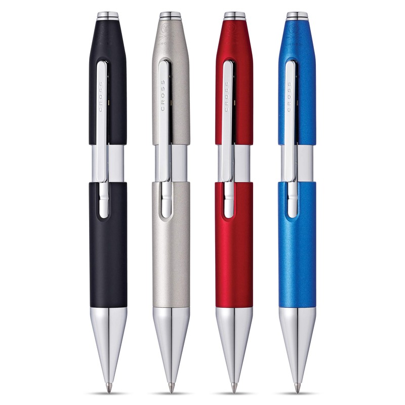 Cross X Refillable Gel Ink Rollerball Pen, Chrome Appointments, Includes