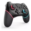 Monbelle Control joystick inalámbrico Monbelle Gamepad02 Bluetooth negro y rojo