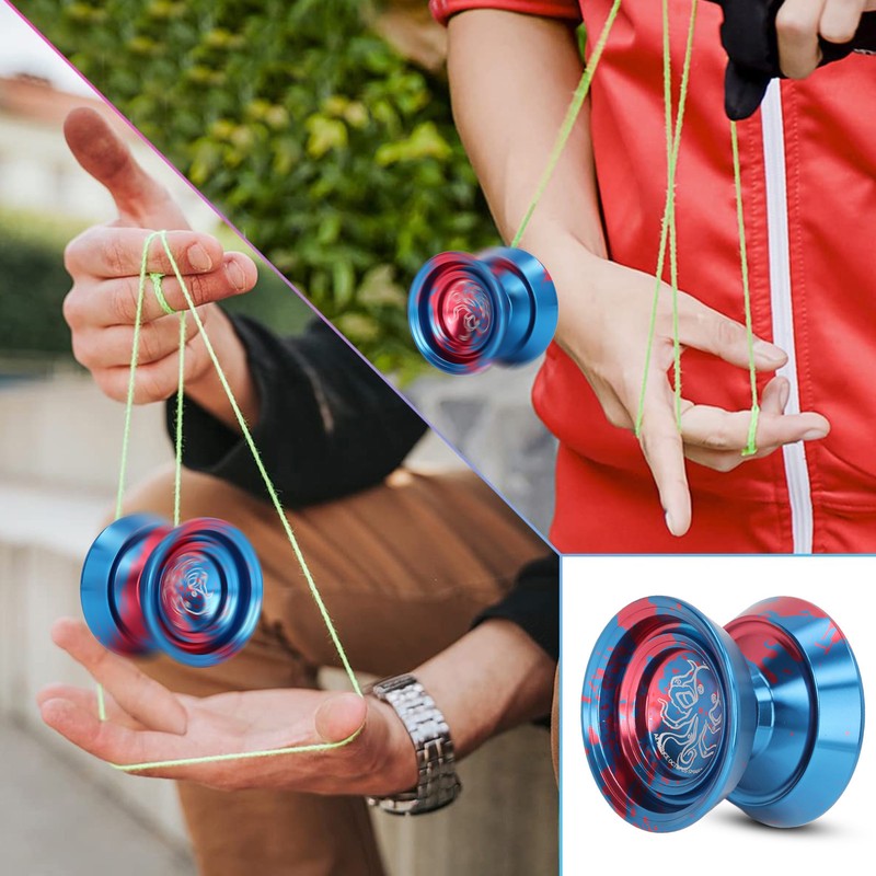 YoYo Ball Unresponsive Aluminum Alloy Advanced Fade Free Exquisite for