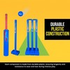 Bratla Plastic Cricket Set - Blue Color | Backyard and