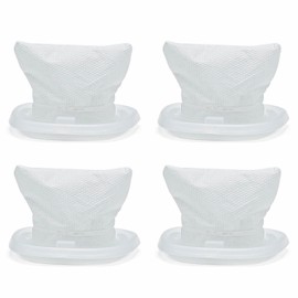 4 Pack HNVCF10 Replacement Filters Washable for Black and Decker Dustbuster Hand Vacuum HNVC215B10, HNVC215B12, HNVC215BW52, HNVC215B12AEV, HNVC220BCZ01, HNVC115JB06, HNVC115B22, HNVC115J, HNVC115J06