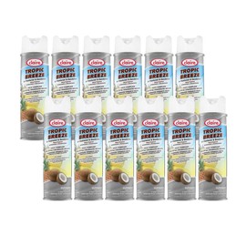 Claire CL165-12PK Tropic Breeze Air Freshener & Deodorizer; 10 Oz. Net Wt., 12 Count