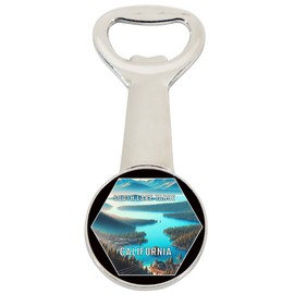 South Lake Tahoe California Travel Destination Souvenir Magnetic Bottle Opener