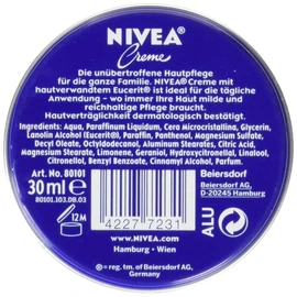 Nivea Cream Tin W2 Can