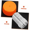 VILLFUL 20pcs Plastic Sample Vials Caps for Essential Oils Beads
