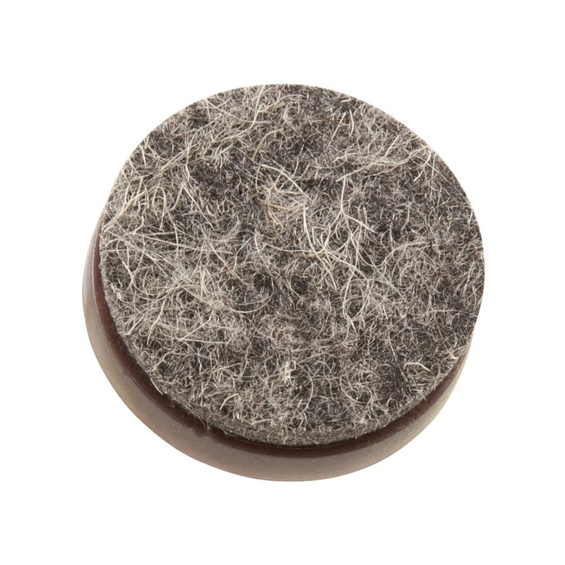 Nail-on, 1" Heavy Duty Felt Pads for Wood Furniture and