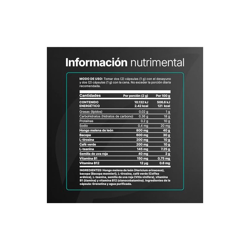 Life Clarity Platinum Fórmula Adaptógena 260 Cápsulas