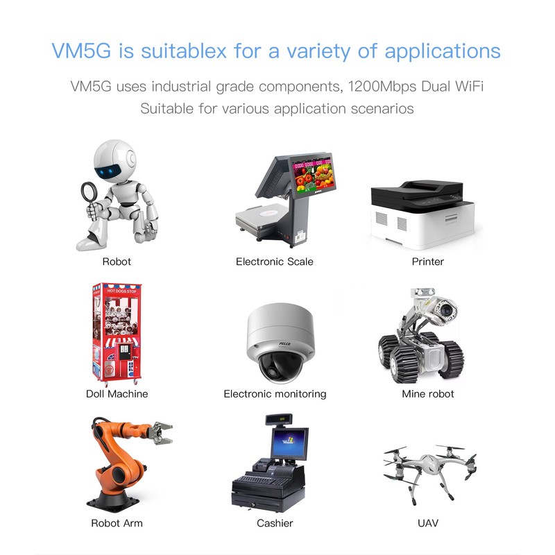 Vonets VM5G Mini Module WiFi Bridge/WLAN Repeater/Mini Router Signal Booster