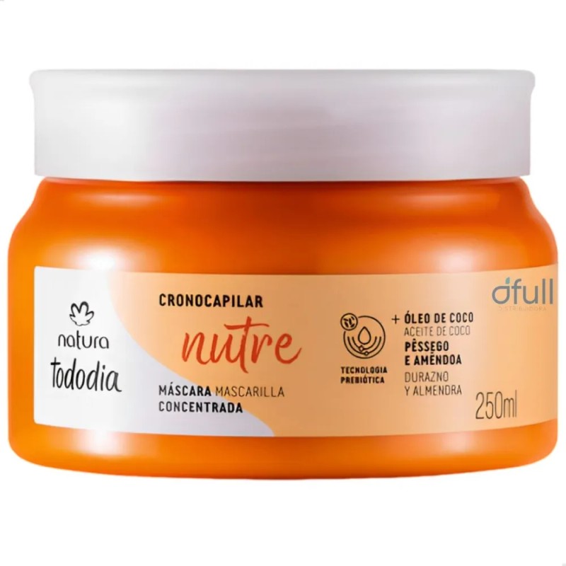 Mascarilla Concentrada Crono Capilar Natura Tododia 250ml Nutritiva