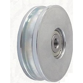 Zabi Rope Pulley 79 mm for Rope 8 mm Metal Profile Wheels Diameter 79 mm/8 with Bearing