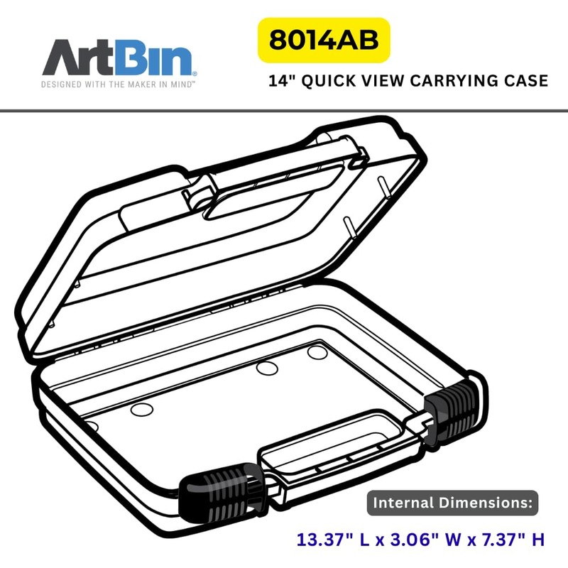 ArtBin 8014AB 14 Inch Quick View Carrying Case - 14