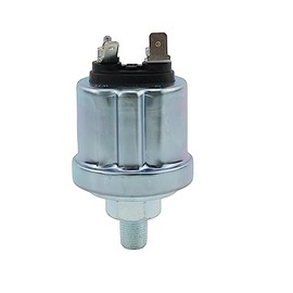 JZGRDN Oil Pressure Sender Compatible with SW Type 0-100 psi Input Datcon 240-33 ohms Output Thread 1/8"-27 NPT w/20 psi Low Alarm Switch Blade Type