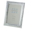 Sixtrees Davis Embossed Silver Plated 5 x 7 inch Art