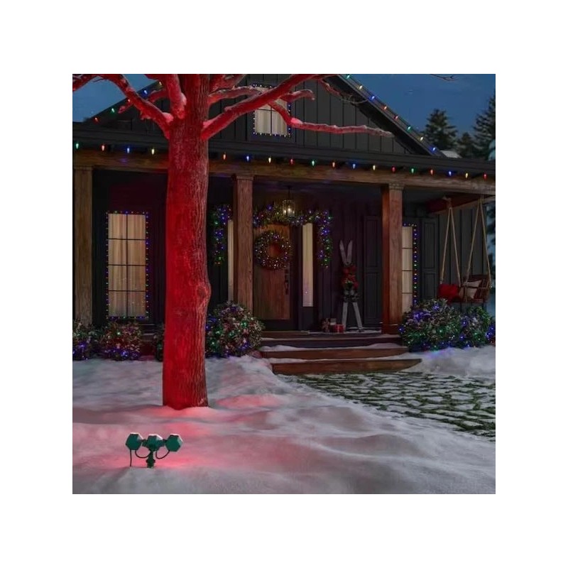 Home Accents 3-Piece Multi-Colored Hexagon Spotlights