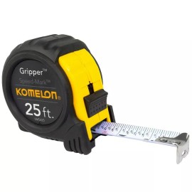 Komelon SM5425 25ft Speedmark Gripper Tape Measure, BRND NEW