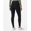 Champion Legacy Leggings Vita Alta in Cotone Lycra Donna, Nero